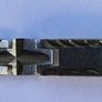 Vintage gold-plated stainless steel bracelet length 8" Image 6