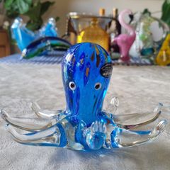 Murano glass octopus