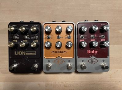 Universal Audio Amp in a Box Pedals