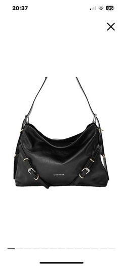 Givenchy Voyou hobo in calfskin , silver and Goldware , NWT