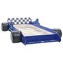 Childrens Race Car Bed 90x200 cm Blue Image 4