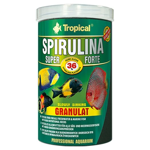 Fish Food Tropical Super Spirulina Forte Granulat 100ml