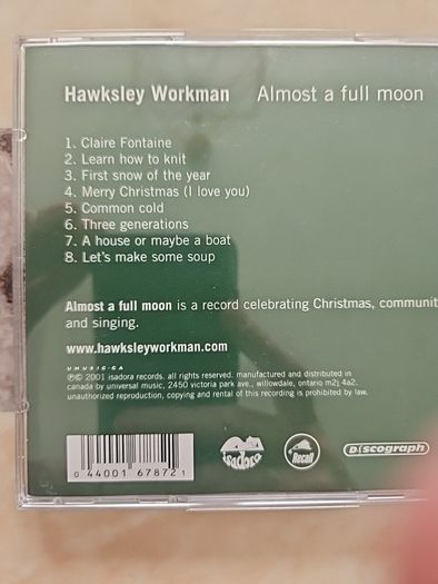 Hawksley Workman 5 CD Lot