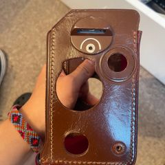 Rolleiflex leather case