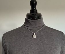 Sterling silver Celtic rune pendant and chain