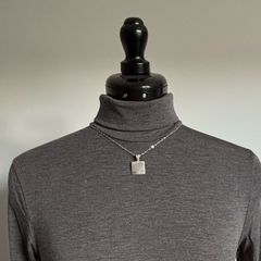 Sterling silver Celtic rune pendant and chain