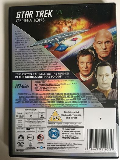Star Trek: Legends Of The Final Frontier Collection [10xMovie DVD Boxset]