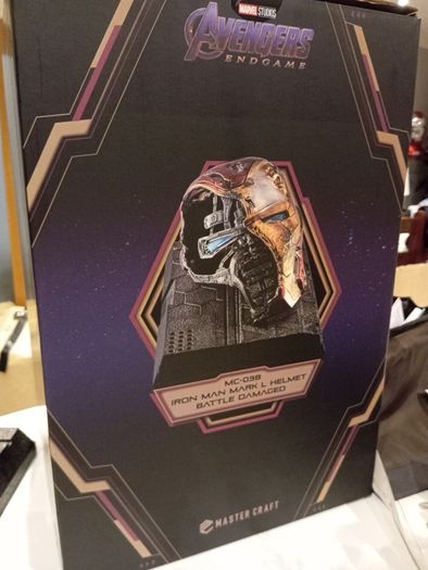 Beast Kingdom Ironman battle damaged display