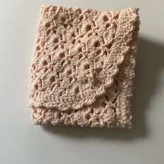 crochet cardigan seashell