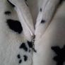 Coat faux fur zipper hoodie Image 3