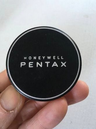 Pentax 35mm camera and lens