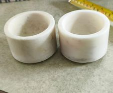 High-quality Daisy bowls made of marble