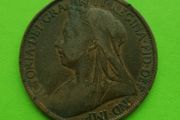 United Kingdom 1900 year Bronze Penny.