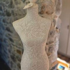 Lace Dressmaker Mannequin Bust Model New with Tags