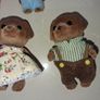 Sylvanian families chocolate labrador family set Image 5