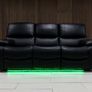 3 Seater Rita Plus Electric Leather Recliner Sofa Image 8