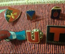 Vintage Badges From Around The World