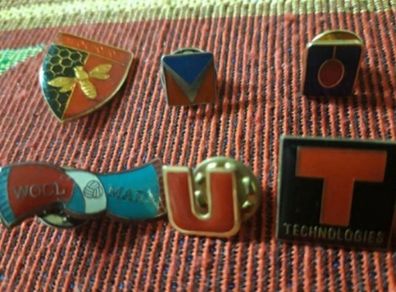 Vintage Badges From Around The World