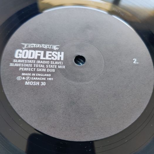 Lp Vinyl Record - Godflesh - Slaves Tate