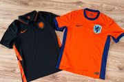Double sale! TWO Netherlands Holland football jersey shirts Medium