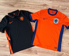 Double sale! TWO Netherlands Holland football jersey shirts Medium