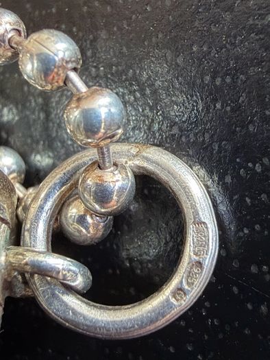 silver necklace