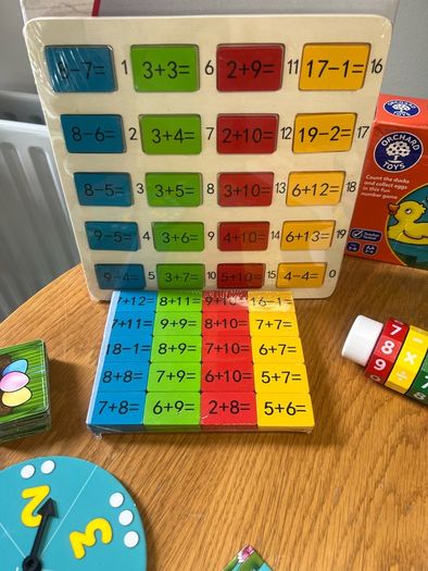Bundle Math counting numbers match educationl toys Montessori