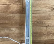3.5 cm Venetian blind white (81cm wide, 160cm drop)