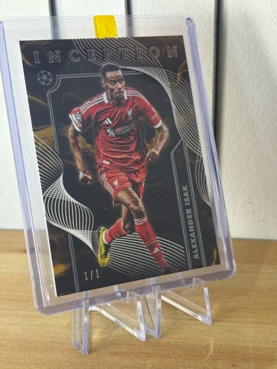 Topps inception Alexander Isak case hit 1/1