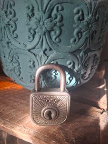 Vintage padlock