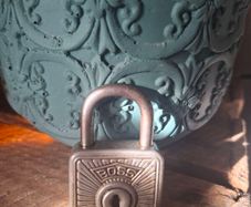 Vintage padlock