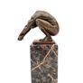 Milo (1910-1978) The Diver - Bronze, Marble, Signed Image 7