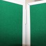 Reversible 6-Panel Folding Display Kit (Wedgewood Blue / Emerald Green) with Header, Bag & Box Image 8