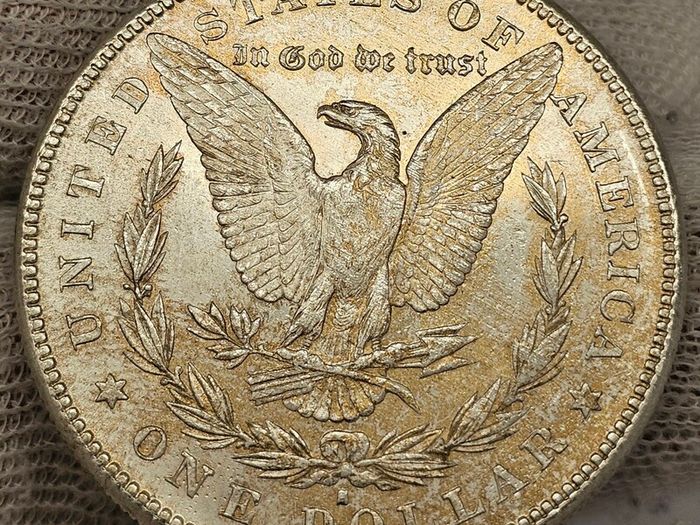 USA United States 1887 S Silver Morgan Dollar Beautiful Uncirculated Lustrous Prooflike Frosty!