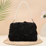 Elegant Floral Clutch Purse with Detachable Strap Image 6