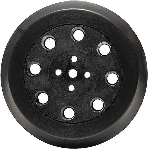 GLASS POLISH 12719 | Random Orbit Sander Backing Pad, Sanding Backer with Hook and Loop 125 mm