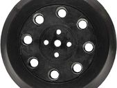 GLASS POLISH 12719 | Random Orbit Sander Backing Pad, Sanding Backer with Hook and Loop 125 mm