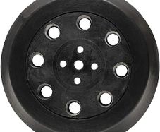 GLASS POLISH 12719 | Random Orbit Sander Backing Pad, Sanding Backer with Hook and Loop 125 mm