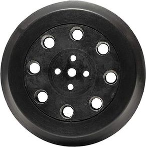 GLASS POLISH 12719 | Random Orbit Sander Backing Pad, Sanding Backer with Hook and Loop 125 mm