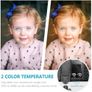 Neewer 144 pcs Dimmable Bi-color LED Video Light Kit with LCD Display Image 8