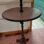 Pub Two Tier Table, Circular Tables and Bar Stools Image 2