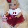 Reborns By Laura.  Introducing Christmas Sweetie Pie.  16inch Mini, Weighted Reborn Doll. Free Gift. Welcome To View Image 4