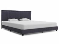 main image for ad Bed Frame Dark Grey Fabric 150x200 cm
