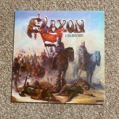 Saxon "Crusader" vinyl