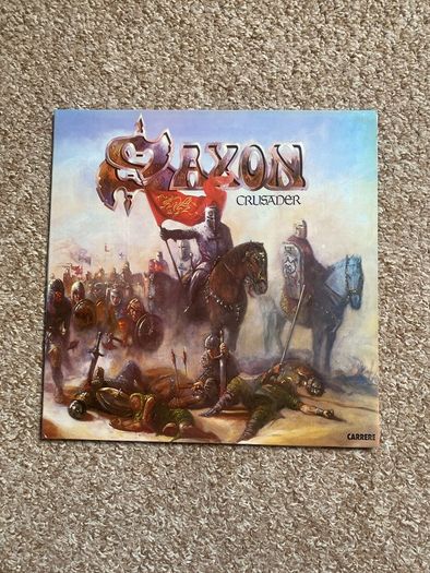 Saxon "Crusader" vinyl