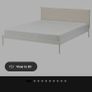 Emma sleep double mattress and protector with IKEA bed frame Image 5
