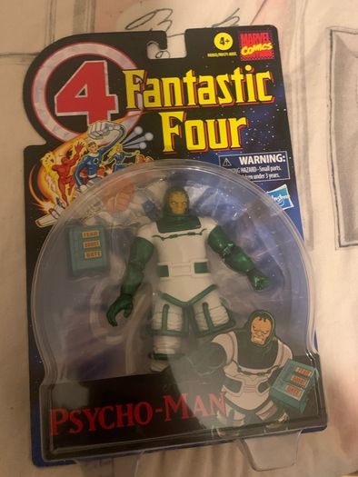 Marvel Comic Fantastic Four Psycho-Man Action Figure