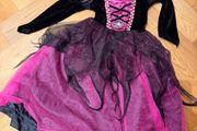 Gothic Vampire Princess or Dark Fairy dress for Halloween