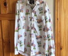 Rascals Men's Funky Vintage print Shirt XL BNWTS ( small mark ) includes postage