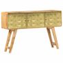 Sideboard Solid Mango Wood 120x30x80 cm Image 9